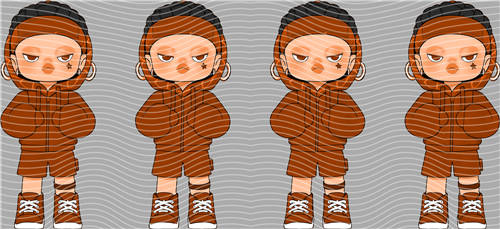 16oz Cartoon-T 2945